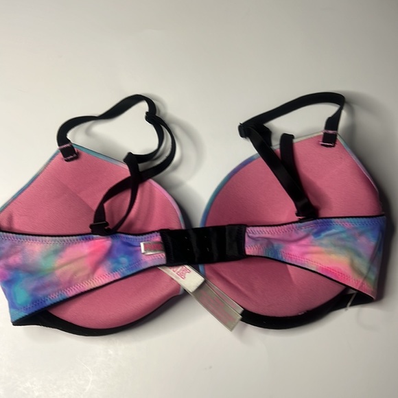 PINK Victoria’s Secret Bra Super Push Up sz 32C - Picture 2 of 4